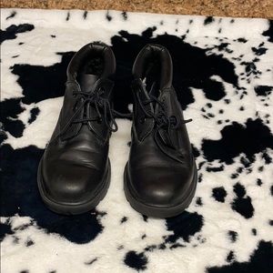 Boys Black Timberland Chukka Boots